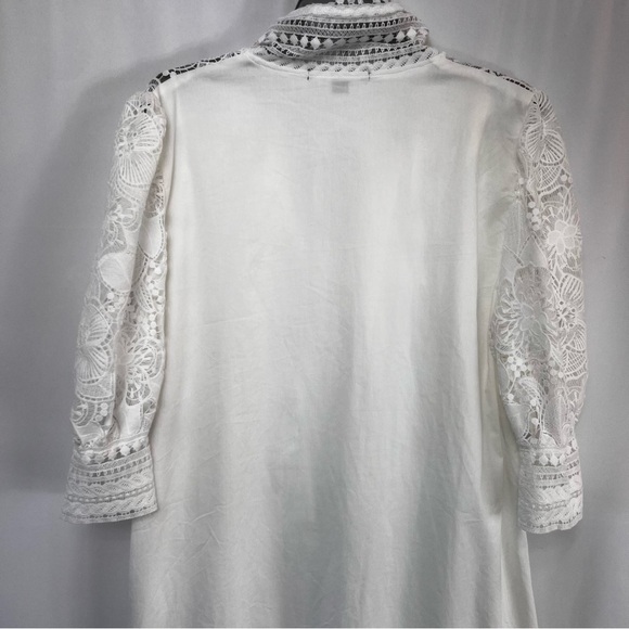 NEW Boston Proper Dress Coquette Cottage
Floral Romantic Lolita Lace White XL - Picture 9 of 16